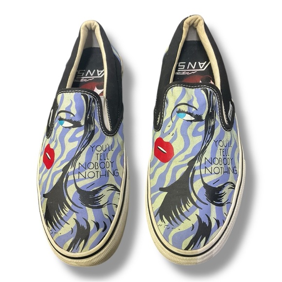 👟 Vans Vault x Niagara Slip-On “You’ll Tell Nobody Nothing”Rare Artist Series